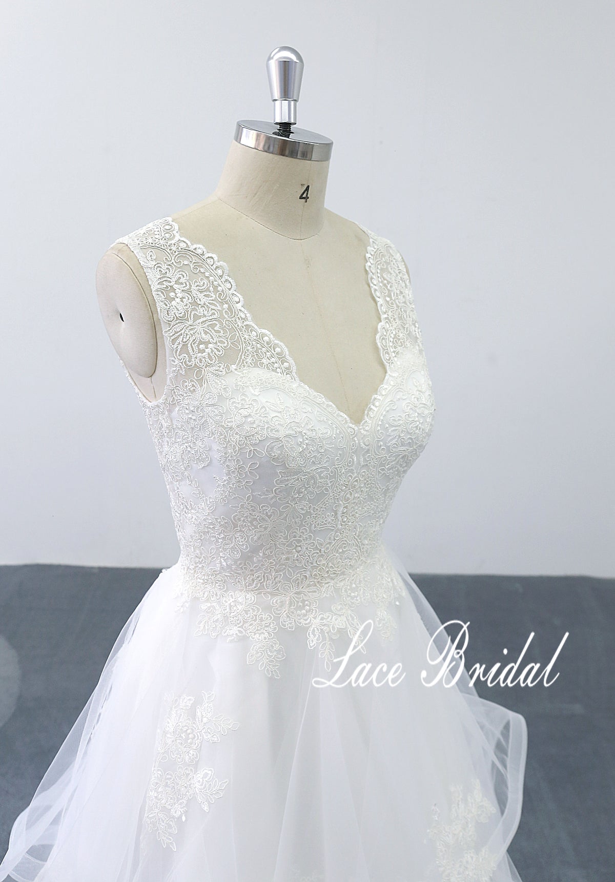 Ivory wedding dress, short dress, custom-made wedding dress