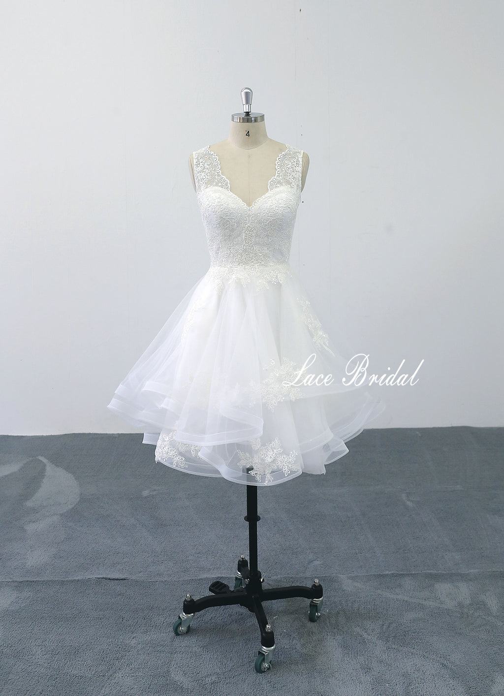 Vestido de novia color marfil, vestido corto, vestido de novia hecho a medida