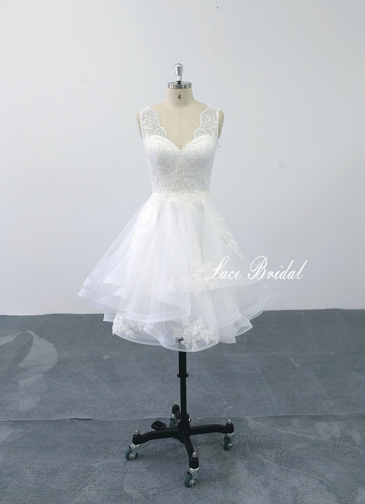 Vestido de novia color marfil, vestido corto, vestido de novia hecho a medida