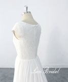 Ivory wedding dress, xuefang wedding dress, custom wedding dress