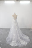 Ivory wedding dress, lace wedding dress, custom-made wedding dress